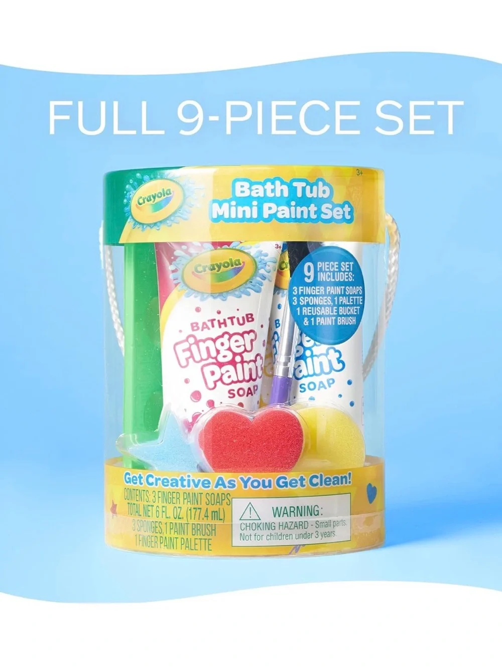 New Bath Time Mini Paint Set